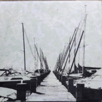 12 x12 cm Fototransfer, Acryl, Wachs