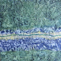 10 x10 cm, Collage, Acryl